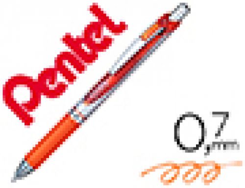 Roller pentel bl77 0,7 mm energel retratil laranja , Pentel , 900164 , 0884851015785